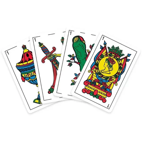 Baralho Espanhol Couchê 50 Cartas Profissional Display com 12 - Imagem 2