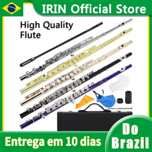 Flauta Transversal Profissional Slade 16 Buracos