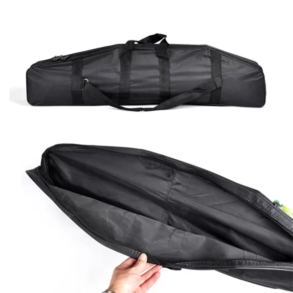1 pçs dupla camada barriga grande 80cm/31.5 polegada saco de pesca do mar vara de pesca saco dobrável vara de pesca saco ferramenta de pesca stora - Imagem 6