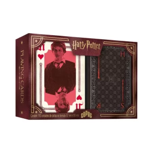 Baralho Harry Potter Estojo Duplo 110 Cartas Copag