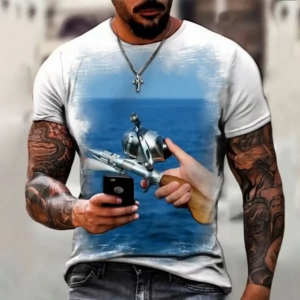 Camisa Camiseta pesca 12