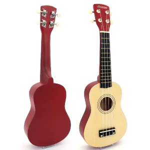 Ukulele Acústico Basswood 4 Cordas para Iniciantes