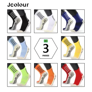 Meias Antiderrapantes para Futebol e Treino