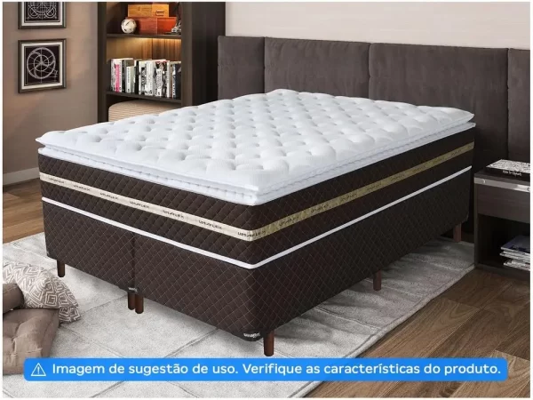 Colchão Queen Umaflex de Molas Ensacadas 33x158x198cm Prada - Imagem 2