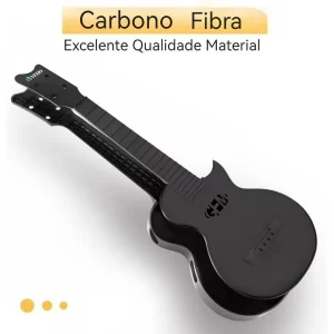 Ukulele de Viagem VEDO 23 Polegadas em Fibra de Carbono