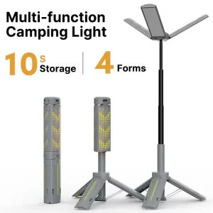 Lanterna Portátil Recarregável para Acampamento e Atividades ao Ar Livre