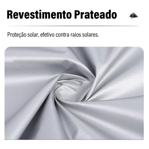 Barraca de Automática Portátil com Carring Bag,Rainfly Ao Ar Livre,para Caminhadas Acampamentos 4 Pessoa - Imagem 4