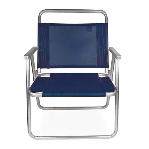 Cadeira de Praia e Piscina Oversize 140 KG Alumínio Alta Kit Com 2 Peças MOR - Imagem 3