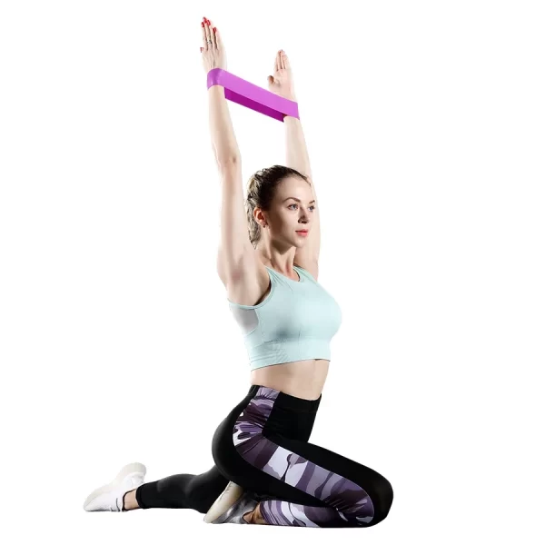 Faixas de Resistência Fitness Elásticas para Yoga e Pilates - Imagem 5