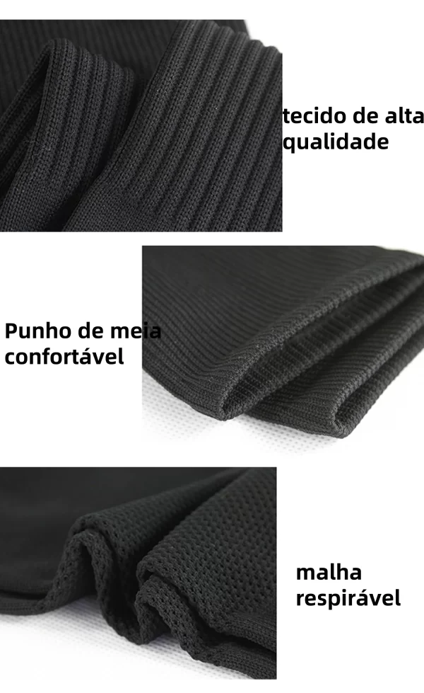 Frete grátis Kit 6 Meião Futebol esportes Profissional Original Meias de comprimindo Ciclismo ao ar livre correndo Tubo longo - Imagem 5