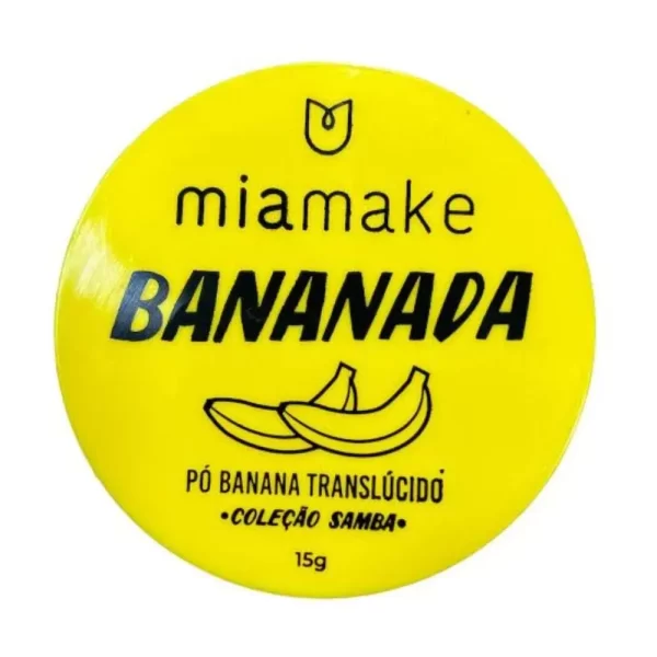 Pó Banana Translúcido Coleção Samba Mia Make 15g - Imagem 3