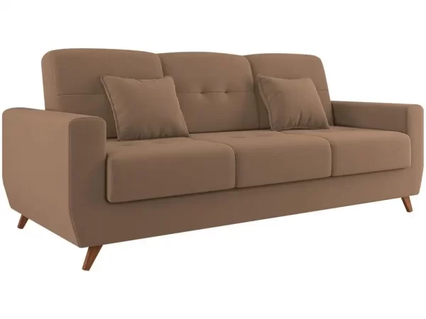 Sofá-cama Casal 3 Lugares com Baú Reclinável Veludo Matrix Pâmela - Imagem 5