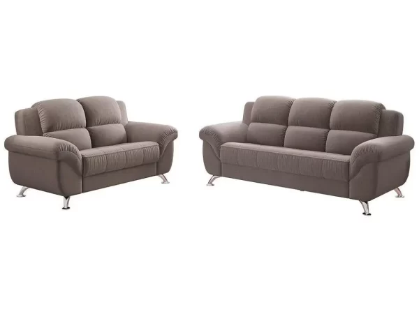 Conjunto de Sofás 2 e 3 Lugares Marselha Linoforte - Imagem 3