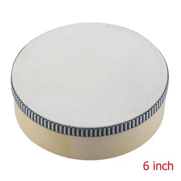 Tambor de mão de madeira quente pandeiro crianças percussão quadro de madeira tambor para crianças jogo de música conveniente para transportar em torno de 6/8/10/4 Polegada - Imagem 2