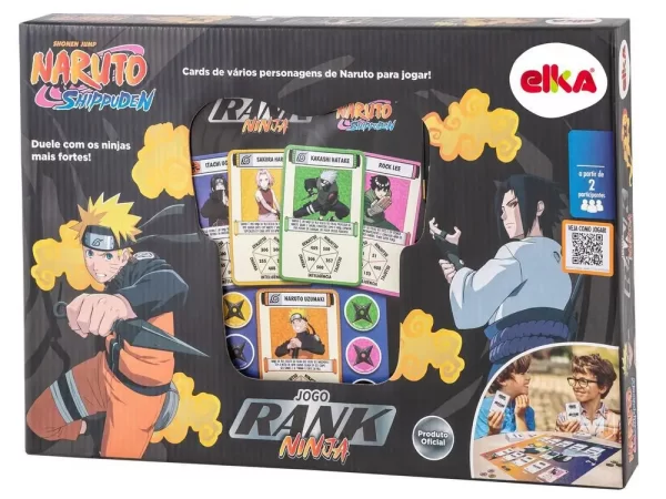 Jogo Rank Ninja Naruto Shippuden de Tabuleiro Elka - Imagem 5