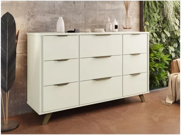 Cômoda 9 Gavetas Europa - Olímpia - Imagem 2