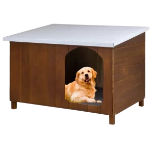 Casinha de Cachorro Criadeira N6 com Teto Galvanizado