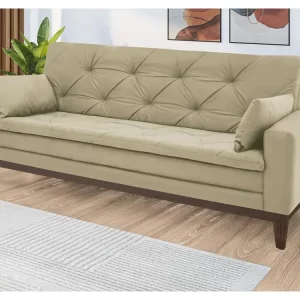 Sofá 4 Lugares Suede Vivaldi Linoforte