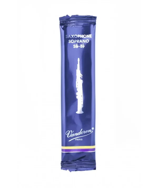 Palheta Vandoren Tradicional Sax Soprano 2,5 (caixa com 10 unidades) - Imagem 2