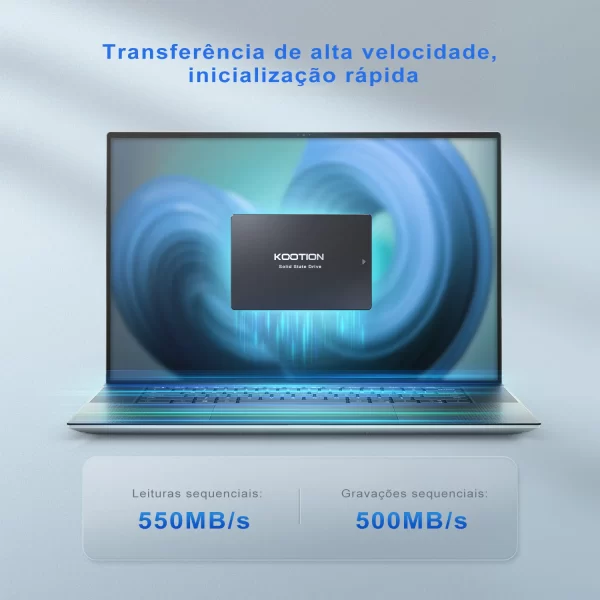 KOOTION X12 Sata SSD Drive 2TB 1TB 512GB 256GB Unidade de disco rígido HDD 2.5 "Sata3 Unidade de estado sólido HD interna para laptop desktop - Imagem 2