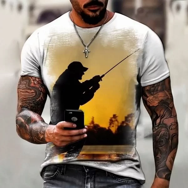 Camisa Camiseta PESCA 09