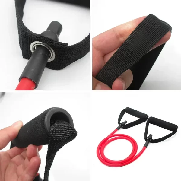 Faixas de Resistência com Alças para Yoga e Fitness - Imagem 6