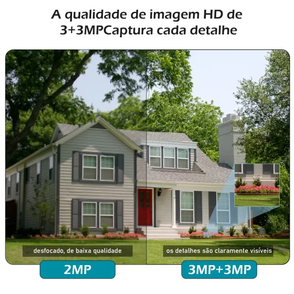 icsee，Preto，cameras vigilância wifi，camera de segurança，monitor，camera 4k ultra hd，camera de seguranca wi fi prova d água - Imagem 4