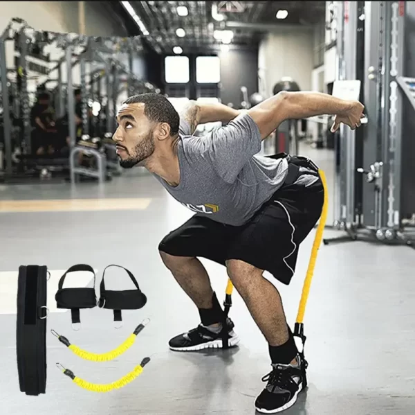 Faixas de Resistência para Pernas - Treinamento de Basquete e Taekwondo - Imagem 3