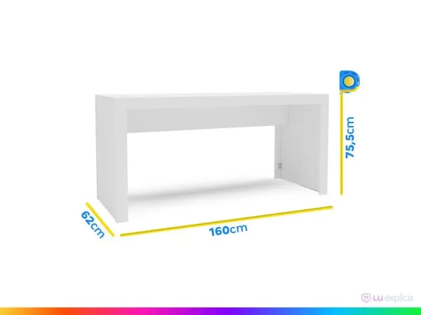 Mesa para Computador Politorno Office - Imagem 6