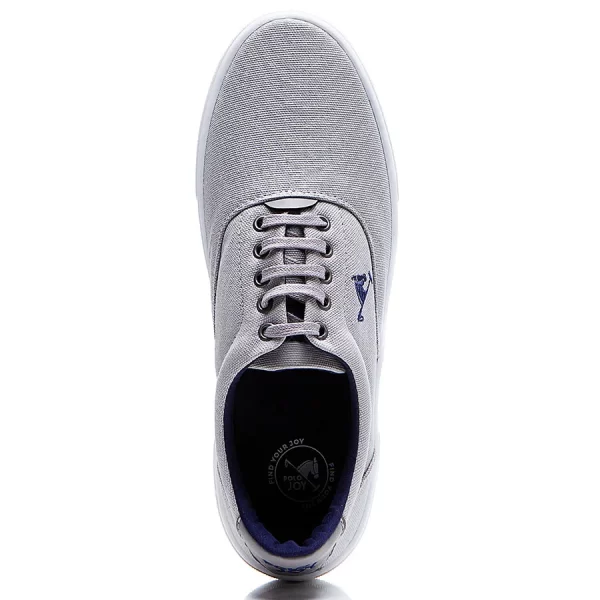 Sapatênis Masculino Casual Urbano Cinza Polo Joy 020 - Imagem 5