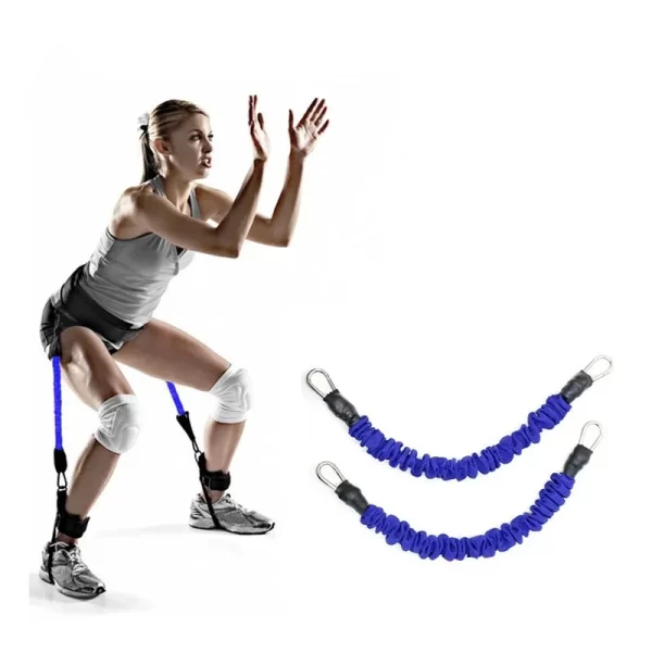 Faixas de Resistência para Pernas - Treinamento de Basquete e Taekwondo - Imagem 4