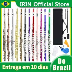 Flauta Transversal C com 16 Furos Fechados