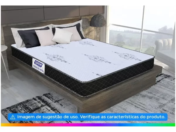 Colchão Casal Gazin de Espuma D33 14x138x188cm - Imagem 2