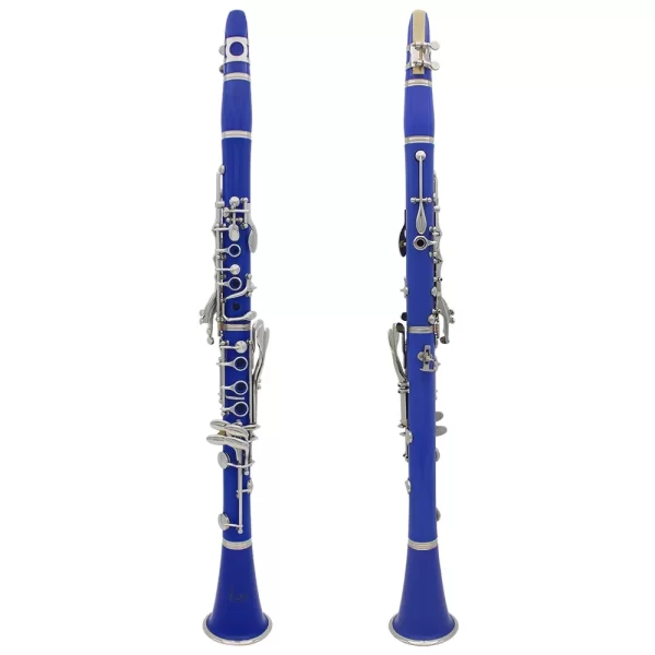 Slade clarinete 17 teclas bb b tom plano instrumento de sopro profissional clarinete baquelite com caixa peças de instrumento musical - Imagem 5