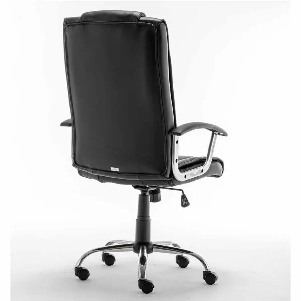 Cadeira Office FX-9 President, Classe 2, Metal Cromado, Couro Sintético - FlexInter - Imagem 6