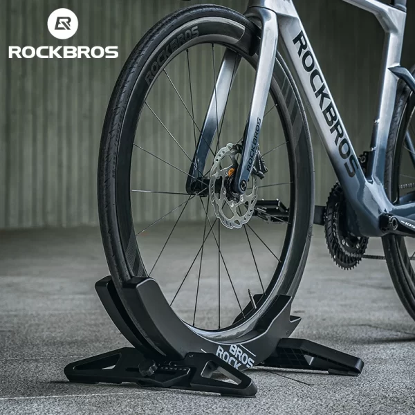 Rockbros rack de estacionamento para bicicleta, suporte de armazenamento ajustável interno para bicicleta, suporte para manutenção de bicicleta de estrada e montanha - Imagem 6