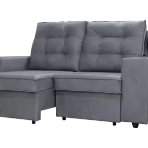 Sofá 2 Lugares Retrátil e Reclinável Phormatta Abbas