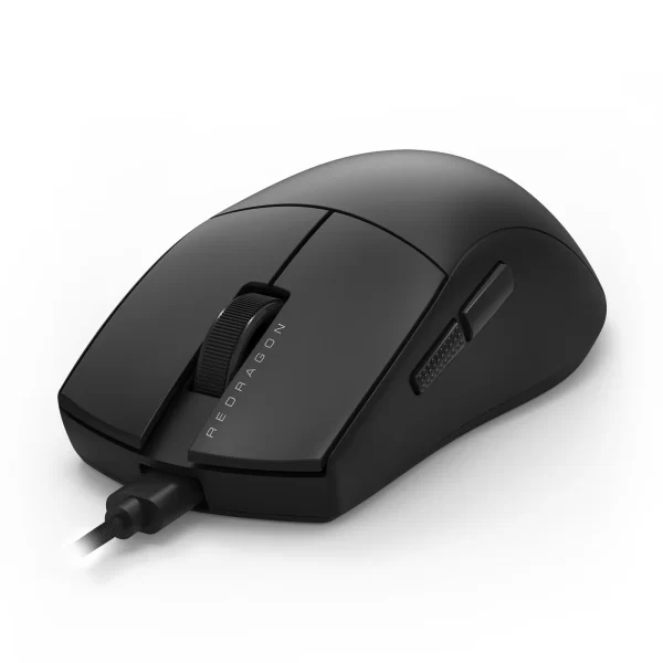 Mouse Gamer Redragon King 1K Preto Com fio USB Tipo-C Removível - Imagem 2