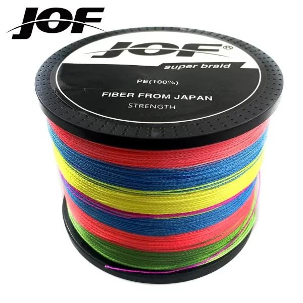 JOF-4 Strands Linha De Pesca Trançada, Multifilament, 300m, 500m, 1000m Carpa, Fio Japonês, Acessórios De Pesca - Imagem 4