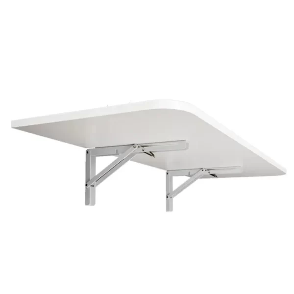 Mesa Dobrável De Parede Bemfixa Branca 100X41Cm Em Mdp