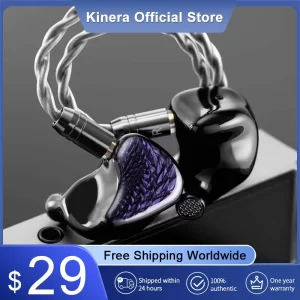 Fones de Ouvido Intra-Auriculares Celest Wyvern Preto Pro