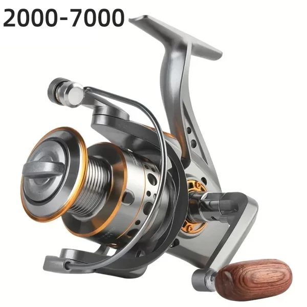 BILLINGS DC 1000 ~ 7000 Series, relação de engrenagem 5.2:1, arrasto máximo de 26LB, carretel de metal CNC, carretel de pesca giratório, para água doce e salgada - Imagem 5