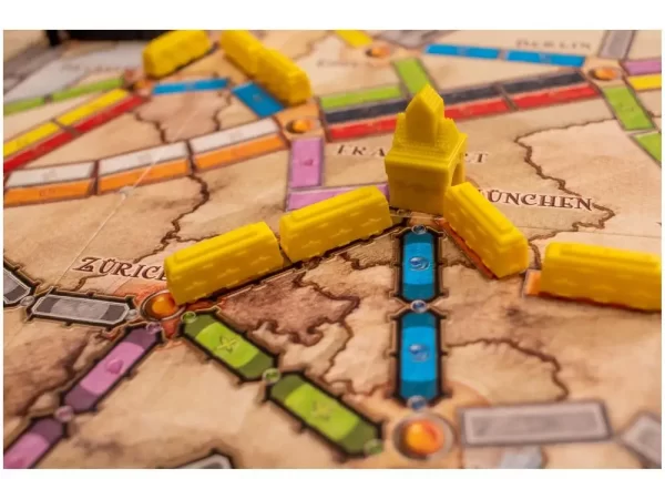 Jogo Ticket To Ride: Europa Tabuleiro Galápagos - Imagem 2