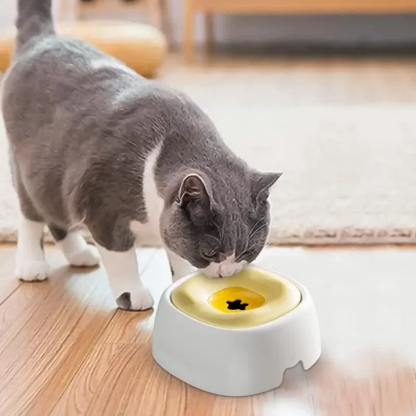 Alimentador de água lento para cães, tigela de água sem gotejamento para cães, grande capacidade, 1500ml, base antiderrapante, viagem, tigela de beber lento, água para animais de estimação - Imagem 2