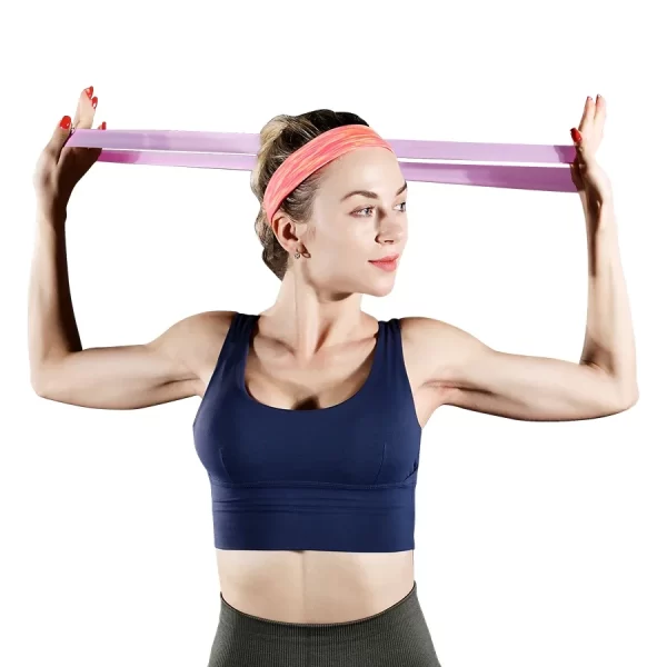Faixas de Resistência Fitness Elásticas para Yoga e Pilates - Imagem 6
