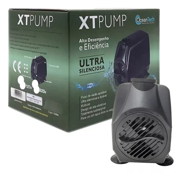 Bomba Submersa 1200l/h Lagos Aquários Fontes Ocean Tech 220V - Imagem 6