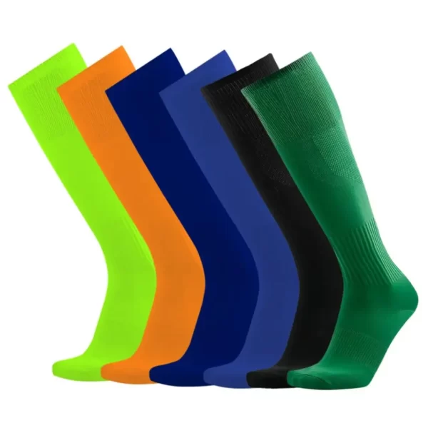 Frete grátis Kit 6 Meião Futebol esportes Profissional Original Meias de comprimindo Ciclismo ao ar livre correndo Tubo longo - Imagem 2
