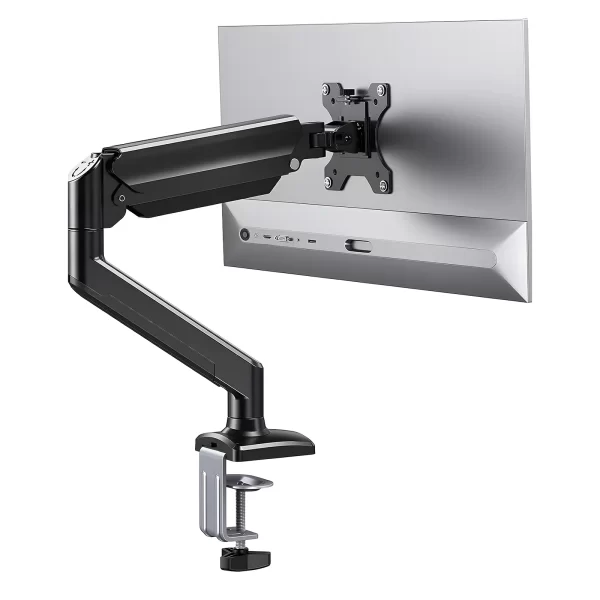 braço articulado monitor,suporte tv,Desktop Full Motion Monitor Holder Mount, braço de mola mecânica,alumínio Suporte Monitor
