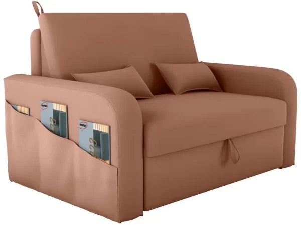 Sofá-cama 2 Lugares Casal Veludo Matrix Lady Dai - Imagem 4