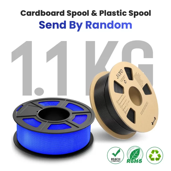 Jayo pla/pla meta/petg/seda/pla +/madeira/abs/mármore filamento de impressora 3d 1.75mm 5kg materiais de impressão 3d para impressora 3d e caneta 3d - Imagem 6